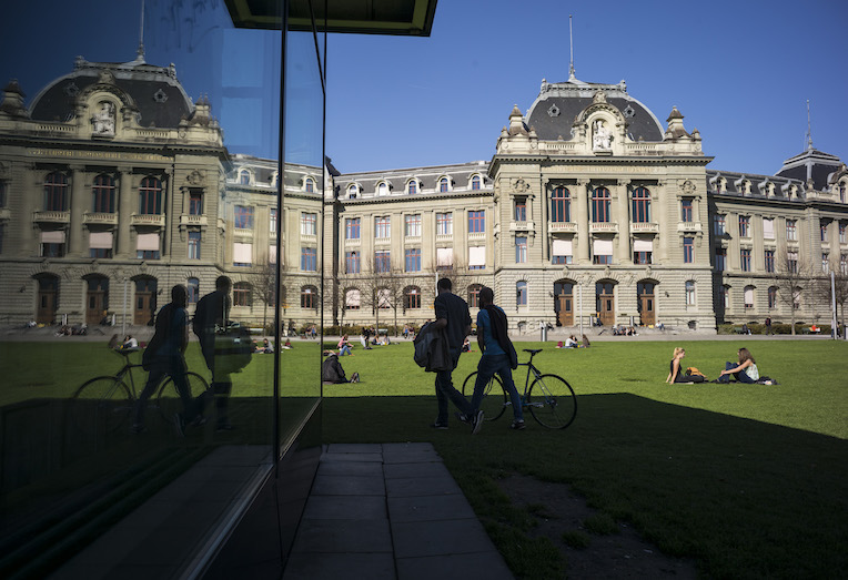 ambient photo outside the university of bern